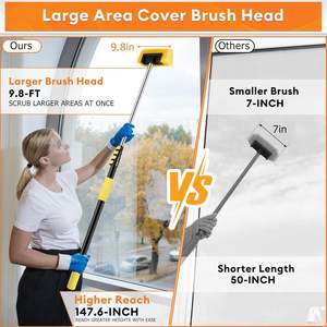 <span class=keywords><strong>Brosse</strong></span> <span class=keywords><strong>de</strong></span> <span class=keywords><strong>lavage</strong></span> à manche <span class=keywords><strong>télescopique</strong></span> <span class=keywords><strong>de</strong></span> 12 pieds <span class=keywords><strong>pour</strong></span> <span class=keywords><strong>brosse</strong></span> <span class=keywords><strong>de</strong></span> bateau <span class=keywords><strong>de</strong></span> voiture <span class=keywords><strong>de</strong></span> mur extérieur <span class=keywords><strong>de</strong></span> fenêtre <span class=keywords><strong>de</strong></span> bus - Product Image 6
