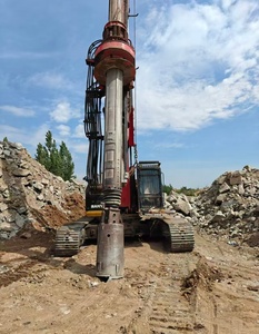 Machine à empiler les pieux d'occasion Sany, modèle 2019, SR285, SR360, SR405HK, plateformes de forage hydrauliques à vendre - Product Image 2