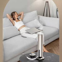 Diffuseur de parfum sans fil à diffusion efficace, commande par application domestique, machine portable rechargeable, diffuseur d'aromathérapie en forme de tour