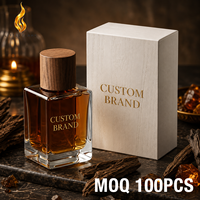 LF Professional ODM OEM Parfum de luxe avec étiquette privée, emballage personnalisé en boîte coulissante, parfum intense cuir, tabac, ambre