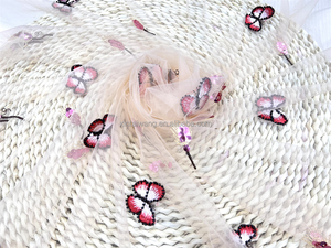 Nigerian <strong>Lace</strong> <strong>Fabric</strong> With Beads <strong>Heavy</strong> Embroidery Bridal 3D <strong>Lace</strong> Beaded <strong>Fabric</strong> <strong>Lace</strong> - Product Image 5