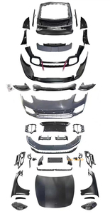 Kit de carrosserie complet pour capot de pare-chocs avant arrière pour <span class=keywords><strong>Porsche</strong></span> Panamera 970 2010-2017 Upgrade 971 2018-2023 Look de pare-chocs - Product Image 3