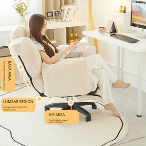 Maxky Ghế Máy Tính Ghế Chơi Game Ít Vận Động Thoải Mái Tại Nhà Ghế Sofa Đơn Bàn Văn Phòng Ký Túc Xá Ghế Phòng Ngủ Cho Bé Gái - Product Image 2