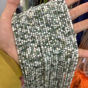 Đá quý tự nhiên 3 mét mặt Cube hạt agate thạch anh tím Lapis Turquoise Quảng trường pha lê đá Loose Bead đối với trang sức DIY làm - Product Image 6