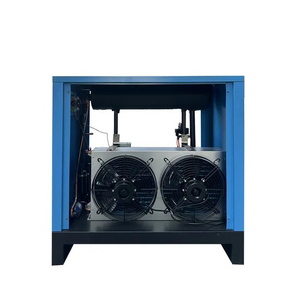 Geniş bir uygulama yelpazesi için uygun soğutulmuş hava kurutucusu endüstriyel 220V çok yönlü vida hava kompresörü - Product Image 3