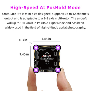 Contrôleur de vol CrossRace Pro de sortie 12CH Module <span class=keywords><strong>OSB</strong></span> intégré compatible APM Betaflight pour UAV Drone Multicopter à voilure fixe - Product Image 4