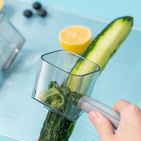 Keuken fruit- en groentegereedschap en -gadgets roestvrijstalen aardappel schiller creatieve schiller afvalopvang kleine doos
