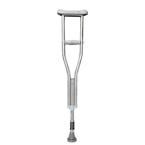 Béquilles en acier inoxydable avec ressort amortisseur, aide à la marche sous les aisselles pour personnes âgées et handicapées, support léger - Product Image 5