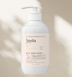 JMELLA en France Lait Corporel Citron Vert & Basilic 500ml Fabriqué en Corée Vente Chaude en Gros pour Hôtels Spas Articles de Voyage - Product Image 6
