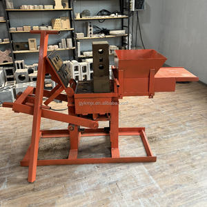 Exportación de Máquinas Manuales para Fabricar Ladrillos de Arcilla <span class=keywords><strong>LEGO</strong></span> a África con Tipos de Ladrillos Opcionales y Máquinas para Fabricar Bloques de Arcilla - Product Image 6