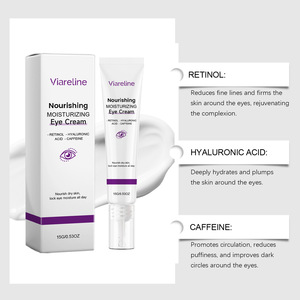 Crème hydratante pour les yeux, douce et brillante, hydratant la peau des yeux, soin quotidien doux et agréable. - Product Image 3