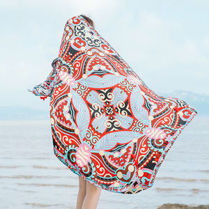 Diseño de moda Estampado geométrico Otoño Desgaste Abrigos largos Bufanda <span class=keywords><strong>Fanon</strong></span> Sarga Oversize Infinity Mujeres Cappa Chales - Product Image 6