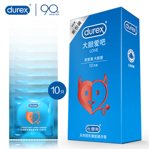 Condones <span class=keywords><strong>Durex</strong></span> Genuine Series, Ácido Hialurónico, Partículas Grandes Ultrafinas, Condones Daring Love, Ultrafinos para Hombre (byt) - Product Image 1