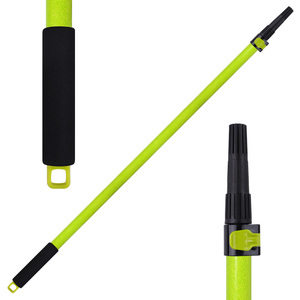 Barra telescópica de fibra de vidrio para rodillo de pintura con componentes metálicos, ecológica, de 2 secciones, extensión de 1.2 m para limpieza del hogar - Product Image 2
