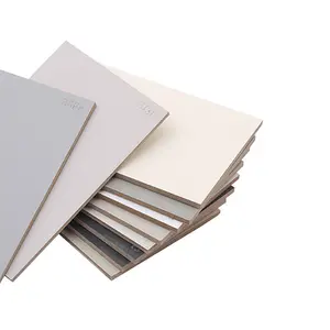 4x8ft 4.5mm 6mm 9mm 12mm MDF Panel Melamine Faced Mdf Veneer MDF Board For Furniture Good Price