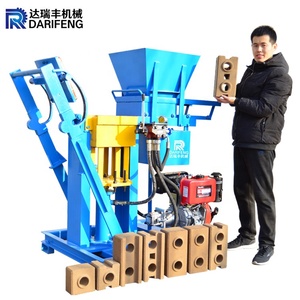 Hr2-25 emi-tự động hướng dẫn sử dụng thủy lực lồng vào nhau gạch Báo Chí đất sét gạch máy làm bằng tay - Product Image 1