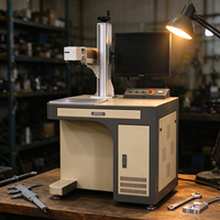Machine de marquage laser à fibre de bureau, source JPT Raycus, marqueur laser 20W pour composants électroniques, numéro de série