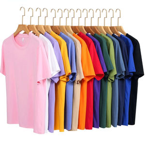 T-shirt surdimensionné lourd avec logo personnalisé en gros OEM t-shirt en coton vêtements pour hommes t-shirt uni - Product Image 3