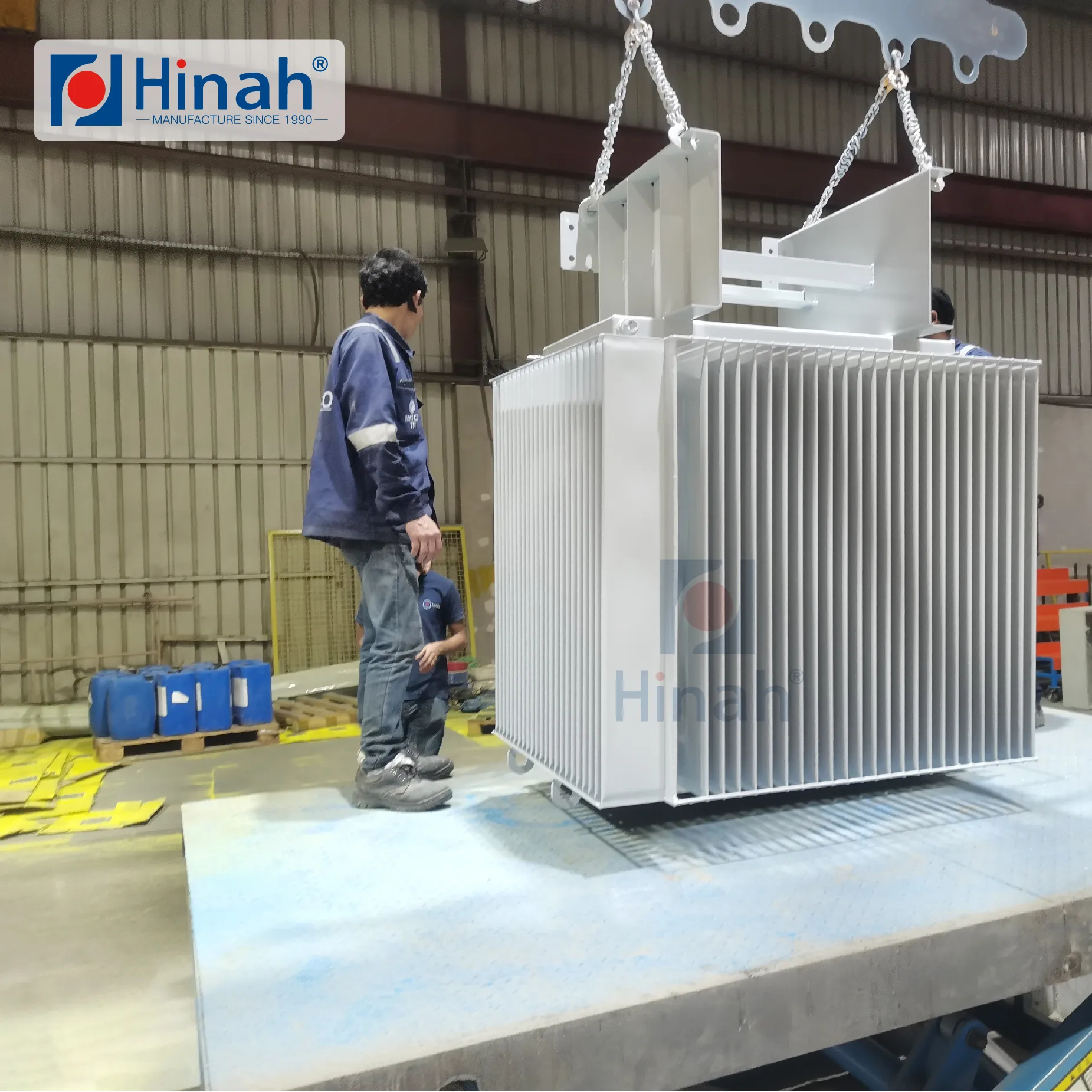 Endüstriyel transformers-1500kg için tam otomatik güç ve ücretsiz konveyör toz boya boyama hattı