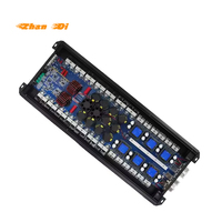 Amplificateur de voiture monoblock à large bande de puissance élevée de classe D 13500W 1 canal Amplificateur de puissance brésilien avec crossovers