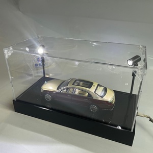 Large Clear Acrylic <b>Display</b> Box Model Car <b>Display</b> <b>Case</b> 1/18 Model Car Box for Collectibles for <b>Display</b> Only - Product Image 2