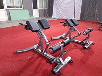 Chaise romaine d'hyperextension à 45 degrés pour usage commercial, équipement de musculation pour salle de sport, fourni directement par l'usine