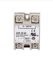 SSR-25DA Relay Solid State Fase Tunggal SSR-25AA Relay Solid State Kecil