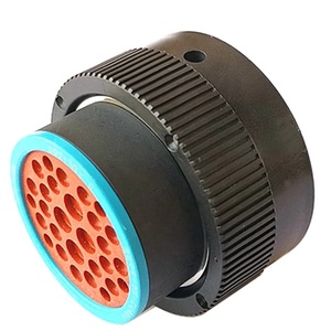 Enchufe macho y hembra de 29 Pines, conector Original de EE. UU. TE Deutsch, serie <span class=keywords><strong>HDP</strong></span>, HDP26-24-29SE, HDP24-24-29PE - Product Image 3