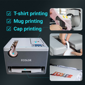 Combo Heat Press Machine 3 in 1 Multifunction DTF Sublimation Printer Transfer Mug Hat Plate <strong>T</strong>-<strong>Shirt</strong> - Product Image 3
