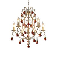 Lustre en cristal de luxe léger, style américain, suspension postmoderne, finition dorée, hauteur réglable, télécommande