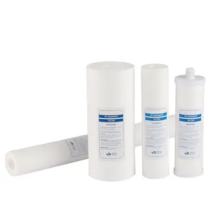 Cartucho de filtro de alto desempenho para pp, cartuchos de filtro de alto fluxo de 20 polegadas, 4.5 pp, sistema de tratamento de água