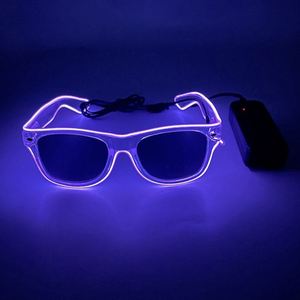Gafas de Sol LED con Luz de Neón, Modernas y de Plástico, Ideales para Fiestas de Navidad, Año Nuevo, Bodas y Eventos - Product Image 4