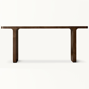 Muebles de Madera Hechos a Mano, Mesas de Consola Clásicas de Lujo para Interiores, de Madera Maciza Antigua, con Cajones - Product Image 2