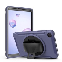 Étui de protection fin antichoc en TPU pour tablette Samsung Galaxy Tab A 8.4 2020 T307 avec dragonne