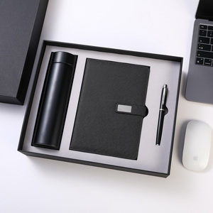 Cuaderno Creativo de Estilo Chino en Bambú Compuesto y Botella Térmica de Acero Inoxidable para el Comienzo de Primavera - Product Image 3