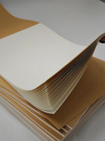 Bloc-notes en papier kraft A4 avec feuilles détachables, bloc-notes personnalisé avec logo, bloc-notes de bureau, papier à écrire