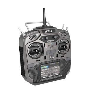 รีโมทคอนโทรล WFLY ET16 Pro 16 ช่องสัญญาณ สำหรับโดรน RC เครื่องบินบังคับวิทยุแบบปีกตรึง พร้อมความถี่คู่และหน้าจอแสดงผล - Product Image 1