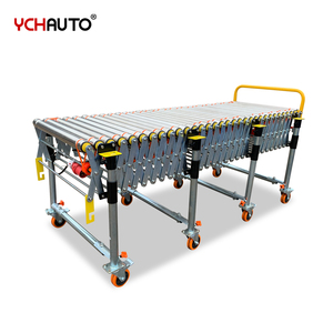 Transportador de rodillos flexible O Correa funcionando para transportador motorizado de caja de 30kgs para funcionamiento de doble dirección de almacén - Product Image 5