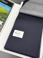 Tissu en laine peignée 100 % mérinos italien de luxe, infroissable, 6MK 13MK, 280G/M, pour costumes sur mesure