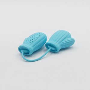 <span class=keywords><strong>CG07</strong></span> — infuseur à thé en Silicone avec feuilles, 100% de qualité alimentaire, gants de noël, infuseur à thé, passoire - Product Image 3