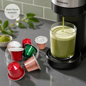 Capsules de Matcha de Qualité Cérémoniale Spécialisée, Thé Vert Bio Sain en Dosettes Compatibles Nespresso, Marquage Privé - Product Image 1