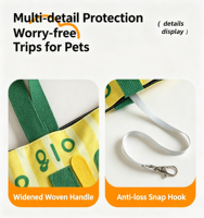 Sac de transport pour chat en toile mignon, sac fourre-tout respirant pour animaux de compagnie avec ouverture pour la tête, pour petits chiens et chats, sac à bandoulière portable pour les voyages en extérieur