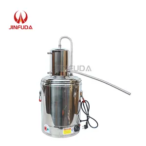 Moonshine Kit minuman rumah, mesin boiler pembuat anggur Stainless steel penyuling alkohol air