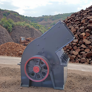 เครื่องบดหินแบบเคลื่อนที่ขนาดเล็ก ใช้เครื่องยนต์ดีเซล <span class=keywords><strong>ราคา</strong></span>ประหยัด พร้อมสายพานลำเลียง-มอเตอร์-ลูกปืน-เกียร์  กำลังการผลิต 10 ตัน/ชม. สำหรับบด<span class=keywords><strong>เศษ</strong></span>คอนกรีต หิน และวัสดุก่อสร้าง - Product Image 1