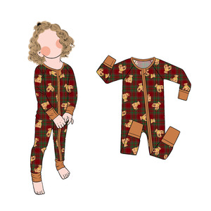 Tutina per Neonati Little Glow Kid Ultra-Morbida e Traspirante in Bambù di Alta Qualità con Maniche Raglan Lunghe e Cerniera YKK Abbinata - Product Image 2
