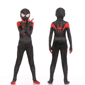 Collections <span class=keywords><strong>Spider</strong></span> Zentai Combinaison Date Spandex Hero Cosplay Body avec Couvre-chef Classique Garçon Hommes Halloween TV & Movie <span class=keywords><strong>Costume</strong></span> - Product Image 3
