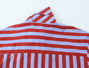 ZEVITY Camicia da donna vintage <span class=keywords><strong>elegante</strong></span> a maniche lunghe con stampa a righe, camicetta da lavoro con colletto a fiocco dal design <span class=keywords><strong>elegante</strong></span> - Product Image 5