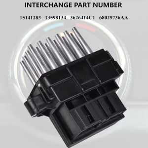 โมดูลตัวต้านทานเครื่องปรับอากาศเชฟโรเลต 15141283 SD-DF3011 รูปทรงสี่เหลี่ยมผืนผ้า ทำจากพลาสติก ABS - Product Image 4