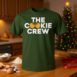 T-shirt da uomo The Cookie Crew Christmas Baking con un simpatico design natalizio - Product Image 4
