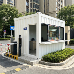 บ้านสำเร็จรูปแบบโมดูลาร์ประกอบรวดเร็ว บ้านคอนเทนเนอร์แบบถอดประกอบได้ โรงเรียนเคลื่อนที่ ร้านค้า บ้านพักอาศัย บ้านพักคนงาน บ้านพักยาม - Product Image 1